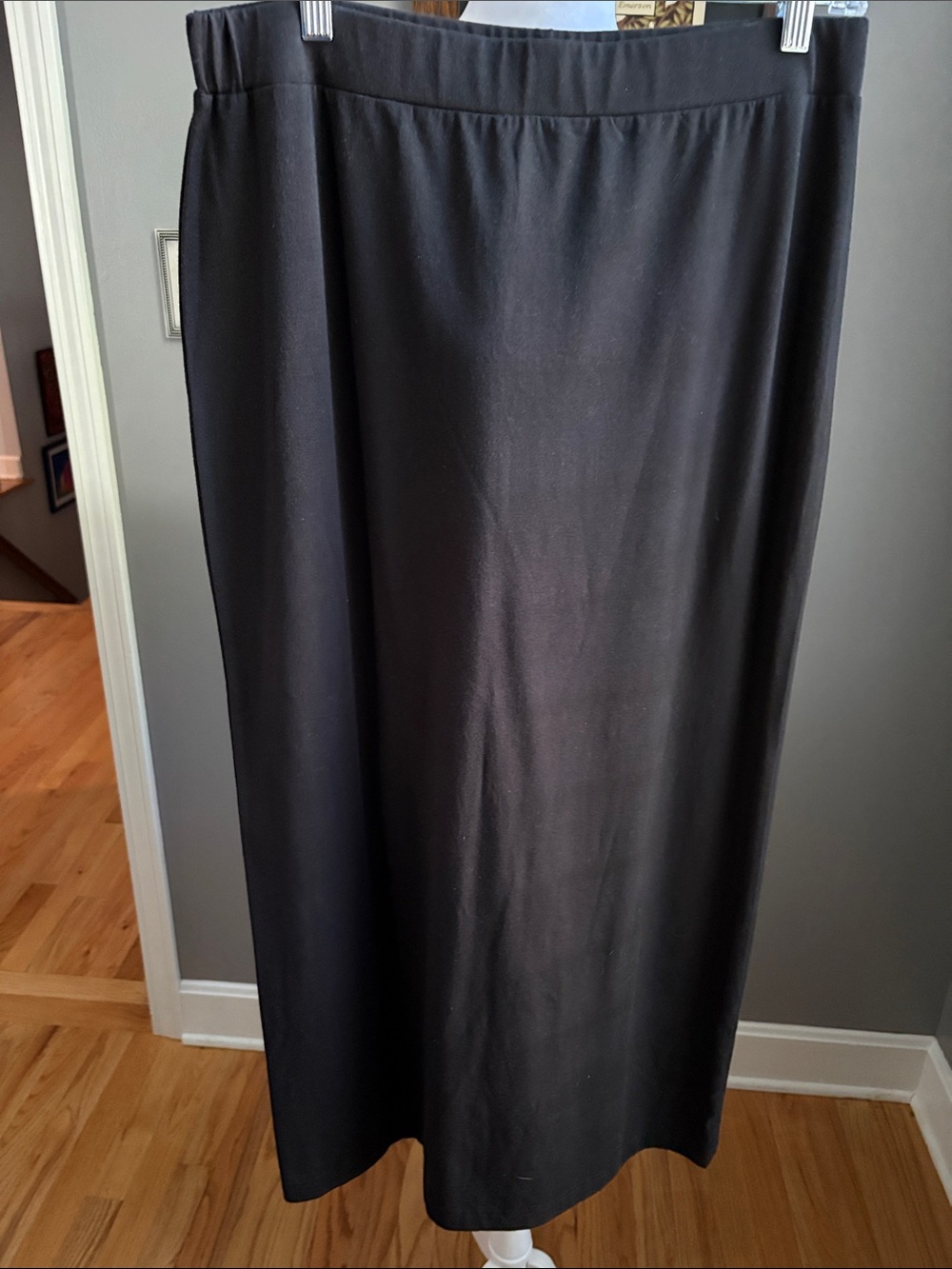 Talbot’s  Black Maxi Skirt - Women's Elastic Waist M